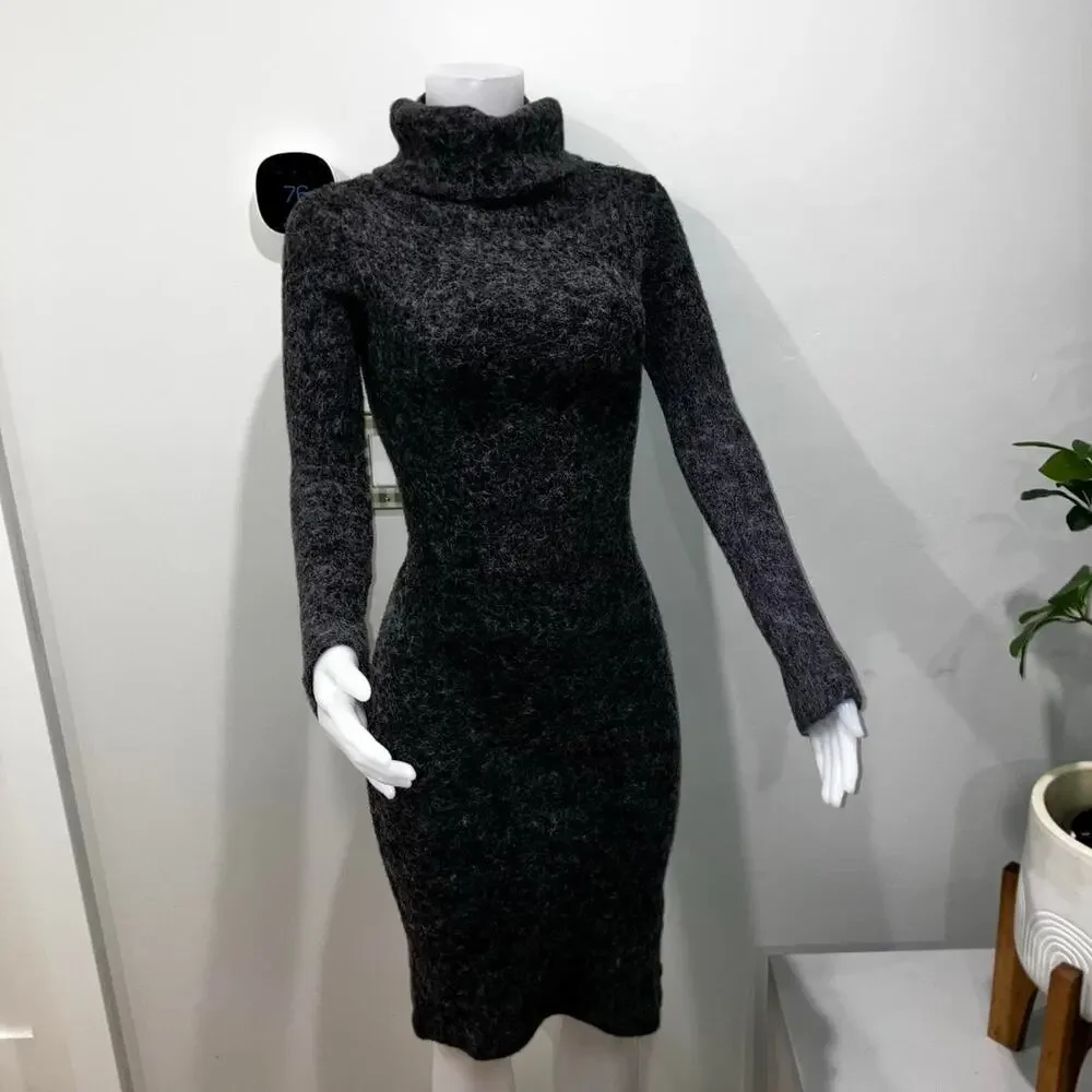 Vintage 90s y2k turtleneck dress